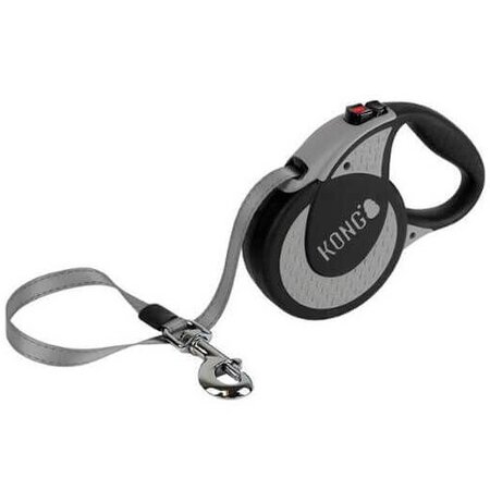 Lesa retractabila gri Ultimate, XL, 1 bucata, Kong Retractable 616717