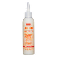 Ulei hidratant pentru par si scalp Tea Tree & Jojoba, 180 ml, Cantu