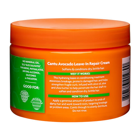 Crema leave-in hidratanta cu ulei de avocado, 340 g, Cantu 616747