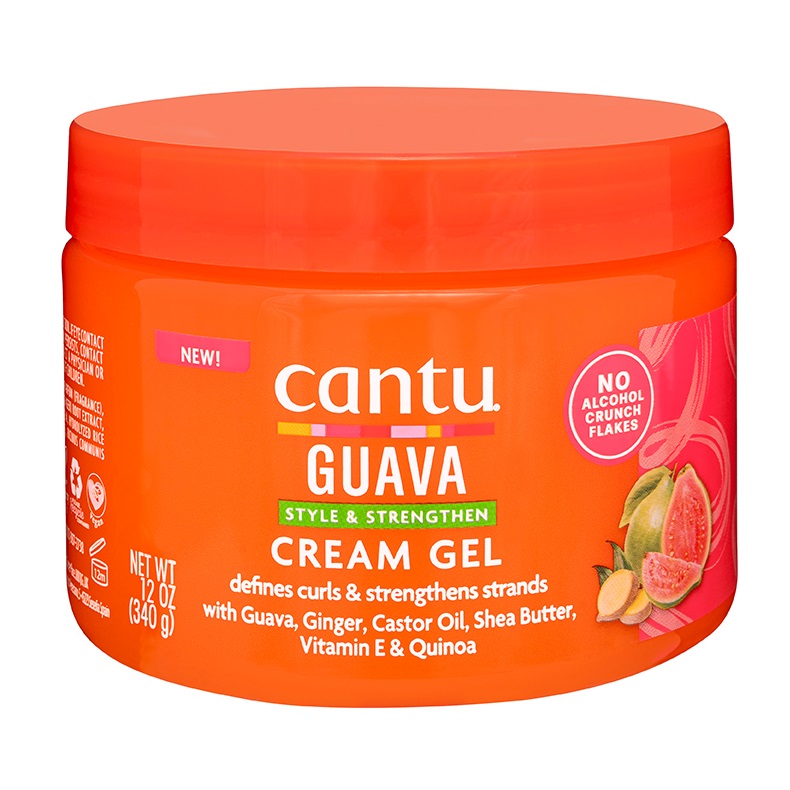 Crema tip gel pentru definirea si stilizarea buclelor cu extract de guava, 340 g, Cantu