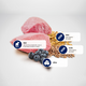 Hrana uscata cu miel, ovaz si afine pentru caini N&D Ancestral Grain Adult Mini, 800 g, Farmina 699511