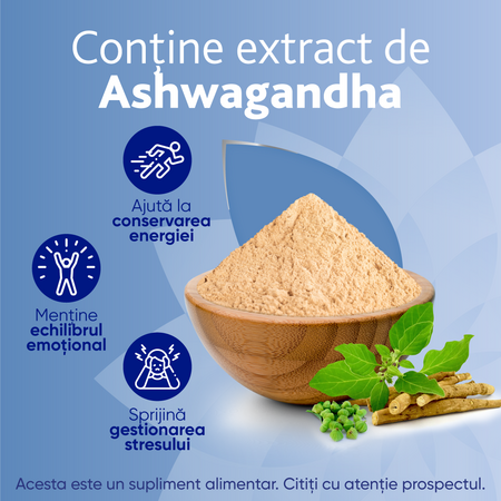 MagneVie Stress Resist Ashwagandha, 30 comprimate filmate, Sanofi 639177