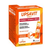 Upsavit Direct Vitamina C, 1000mg, 20 plicuri orodispersabile, Upsa