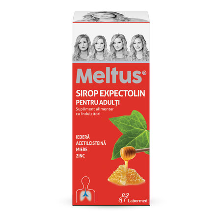 Sirop expectolin pentru adulti Meltus, 100 ml, Solacium Pharma