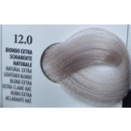 Vopsea permanenta rapida 10 minute 12.0 Natural Extra Lighter Blonde, 100 ml, Xhensil 617389