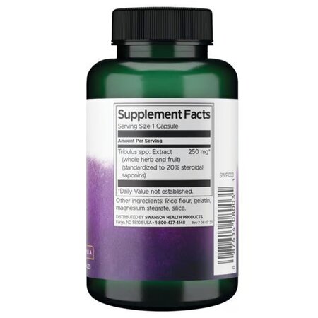 Mega Tribulus Extract, 120 capsule, Swanson 617391