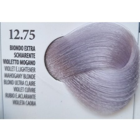 Vopsea permanenta rapida 10 minute 12.75 Violet Extra Lighter Mahogany Blonde, 100 ml, Xhensil 617397