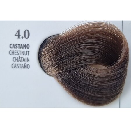 Vopsea permanenta rapida 10 minute 4.0 Chestnut, 100 ml, Xhensil 617407