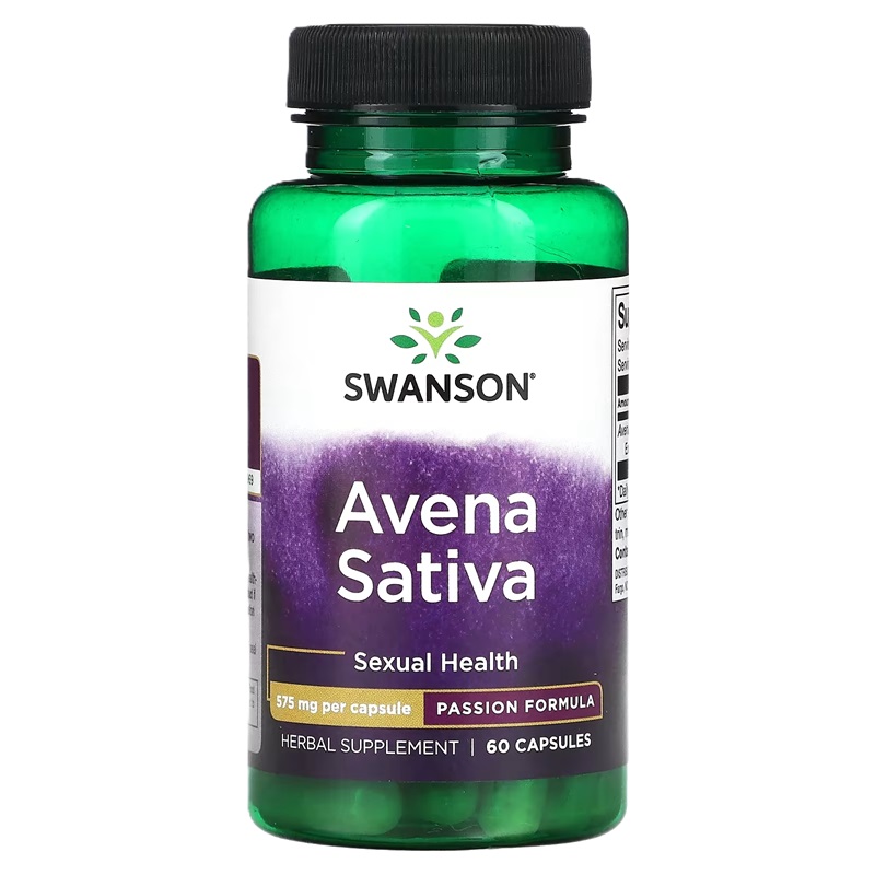 Avena Sativa, 575 mg, 60 capsule, Swanson