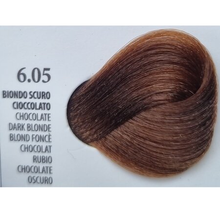 Vopsea permanenta rapida 10 minute 6.05 Chocolate Dark Blonde, 100 ml, Xhensil 617486