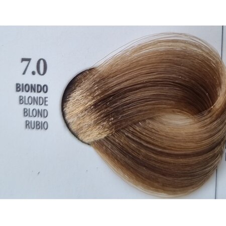 Vopsea permanenta rapida 10 minute 7.0 Blonde, 100 ml, Xhensil 617499