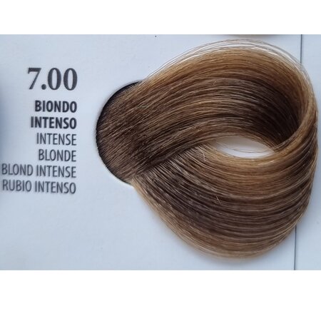 Vopsea permanenta rapida 10 minute 7.00 Intense Blonde, 100 ml, Xhensil 617498
