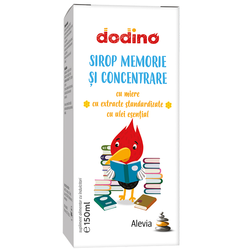 Sirop Memorie si concentrare, 150 ml, Alevia