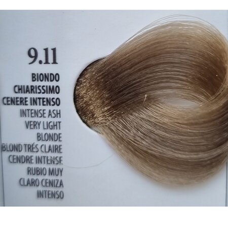 Vopsea permanenta rapida 10 minute 9.11 Intense Ash Very Light Blonde, 100 m, Xhensil 617577