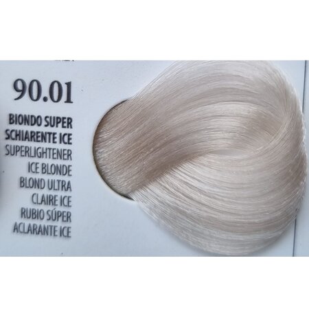 Vopsea permanenta rapida 10 minute 90.01 Superlighter Ice Blonde Ultra, 100 ml, Xhensil 617595