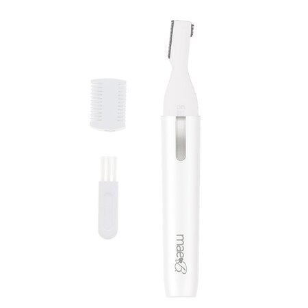 Trimmer electric cu doua lame pentru corp si fata, Mae B 617607