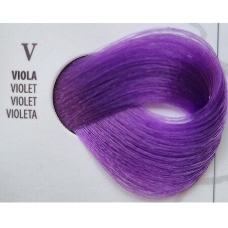 Vopsea permanenta rapida 10 minute V Violet, 100 ml, Xhensil 617647