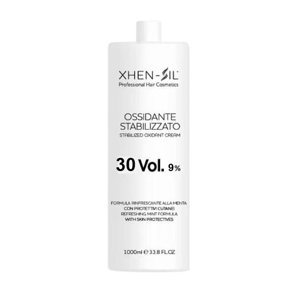 Oxidant crema 30 Vol. 9% pentru vopsea Xhen-Sil Stabilized, 1000 ml, Xhensil