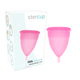 Cupa menstruala roz, marimea S, 1 bucata, Stercup 617668