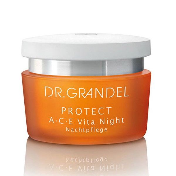 Crema de noapte cu vitaminele A-C-E Vita Night Protect, 50 ml, Dr. Grandel