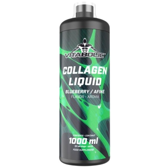 Colagen lichid cu aroma de afine, 1 L, Vitabolic