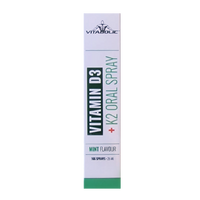 Spray oral cu Vitamina D3+K2, 25 ml, Vitabolic