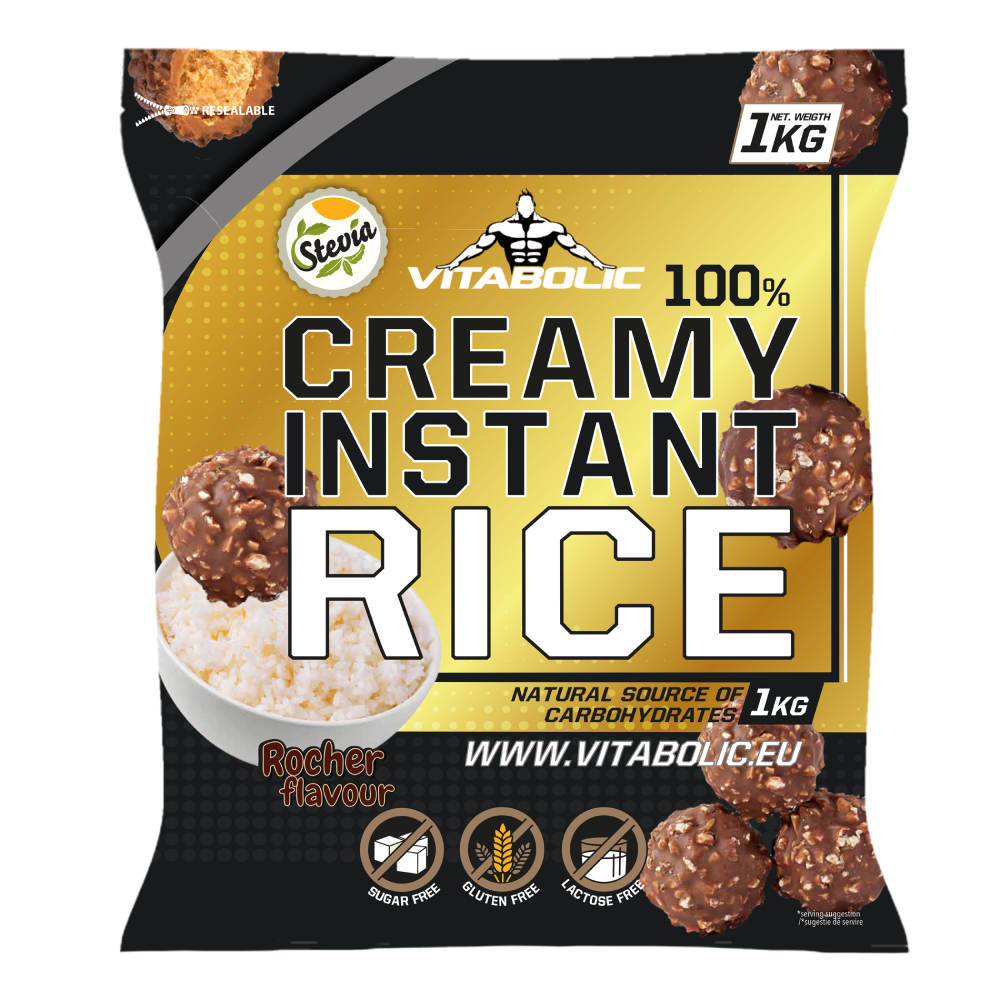 Orez instant cremos Chocolate Rocher, 1 Kg, Vitabolic