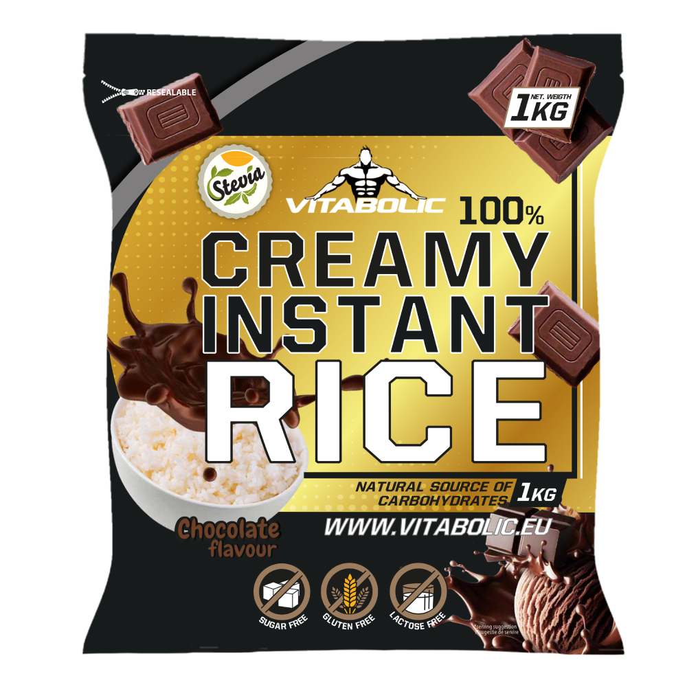 Orez instant cremos Chocolate, 1 Kg, Vitabolic