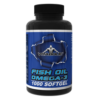 Ulei de peste Omega 3, 1000 mg, 120 capsule, Vitabolic