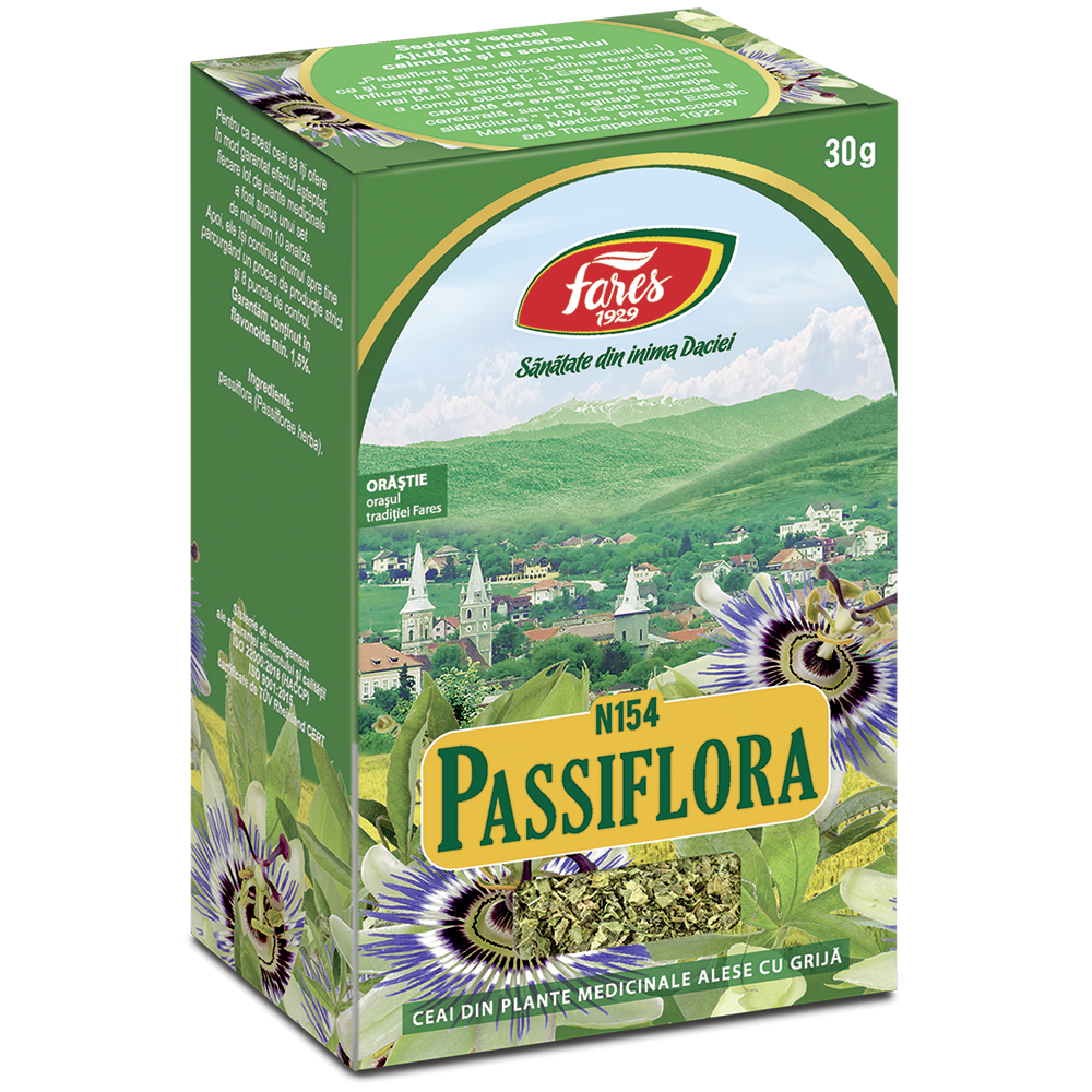 Ceai Passiflora N 154, 30 g, Fares