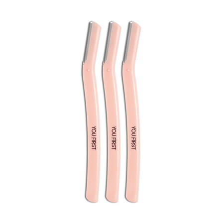Set lame faciale trimmer pentru mustata, sprancene si puf, 3 bucati, You First 618673