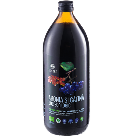 Suc de aronia eco, 1000 ml, Aronia Charlottenburg