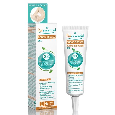 Gel pentru umflaturi si vanatai cu 33 uleiuri esentiale, 20 ml, Puressentiel