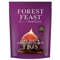 Smochine invelite in ciocolata belgiana neagra, 140 g, Forest Feast