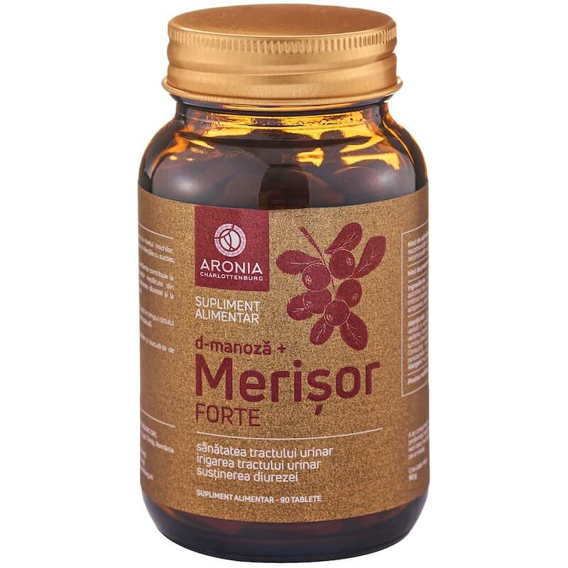 Merisor Forte + D-Manoza, 90 tablete, Aronia Charlottenburg