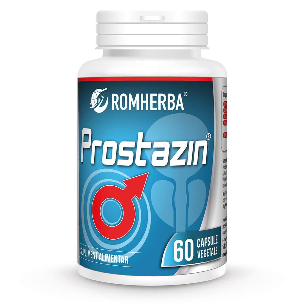 Prostazin, 60 capsule vegetale, Romherba