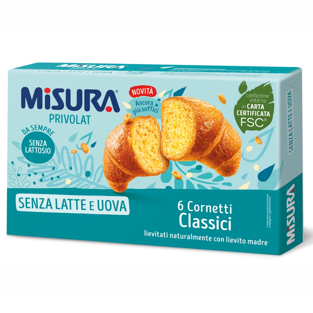 Croissant clasic fara lactoza, 246 g, Misura