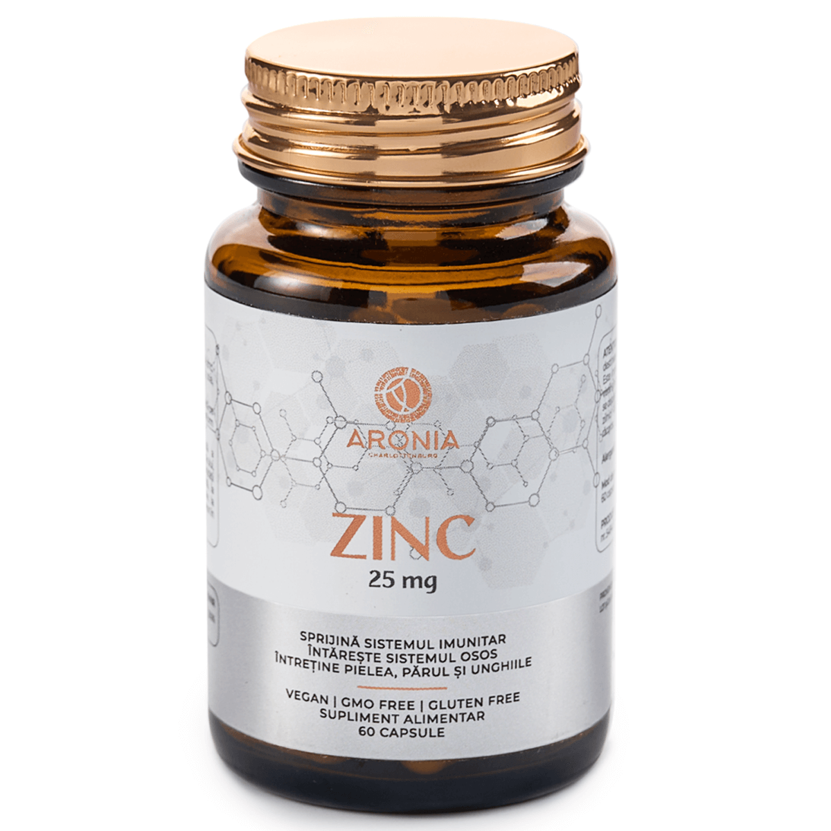 Zinc, 25 mg, 60 tablete, Aronia Charlottenburg