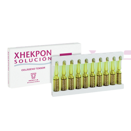 Solutie tensoare cu aloe vera Flash Effect Xhekpon, 10 fiole, Vectem
