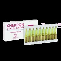 Solutie tensoare cu aloe vera Flash Effect Xhekpon, 10 fiole, Vectem