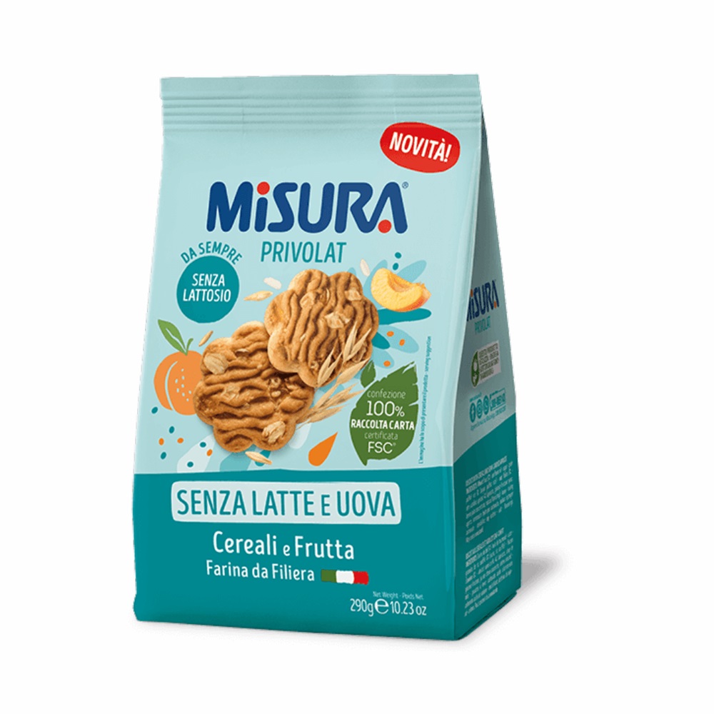 Biscuiti cu cereale si fructe, 290 g, Misura