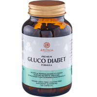 Premium Gluco-Diabet Formula, 120 capsule, Aronia Charlottenburg