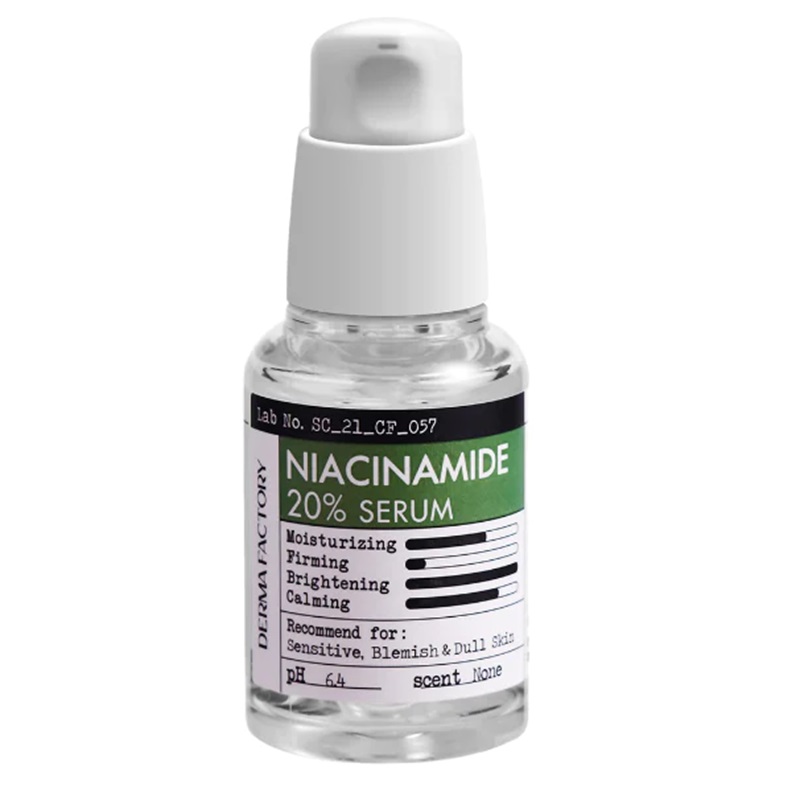 Ser cu niacinamide 20%, 30 ml, Derma Factory