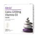 Calciu 1200 mg + Vitamina D3, 20 plicuri, Alevia 700972