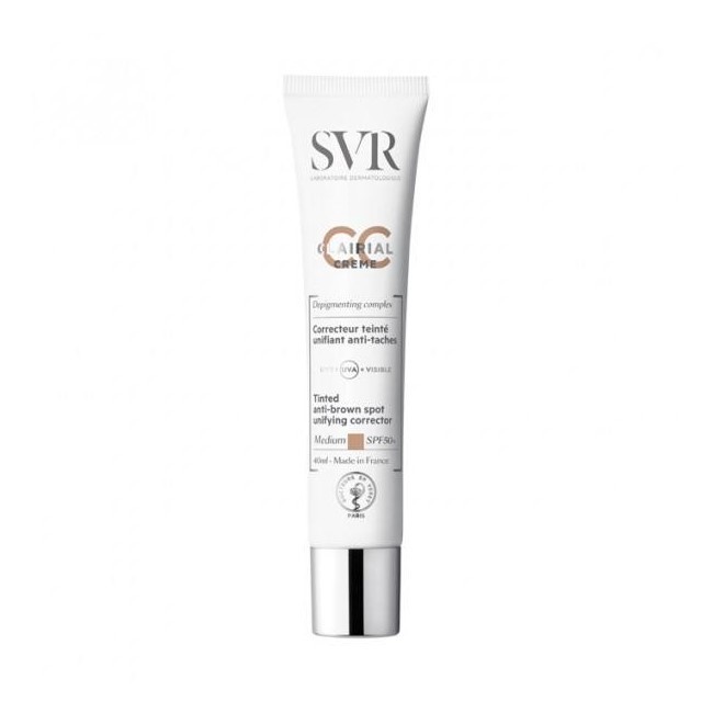 Crema corectoare SPF50 Medium Clairial CC, 40ml, SVR