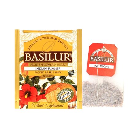 Ceai Indian Summer, 25 plicuri, Basilur 619336