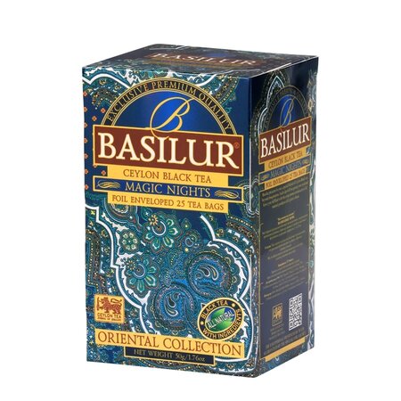 Ceai Magic Nights, 25 plicuri, Basilur 619340