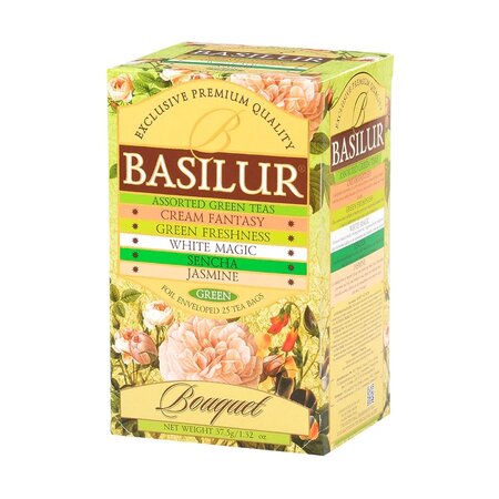 Ceai Bouquet assorted, 25 plicuri, Basilur 619358
