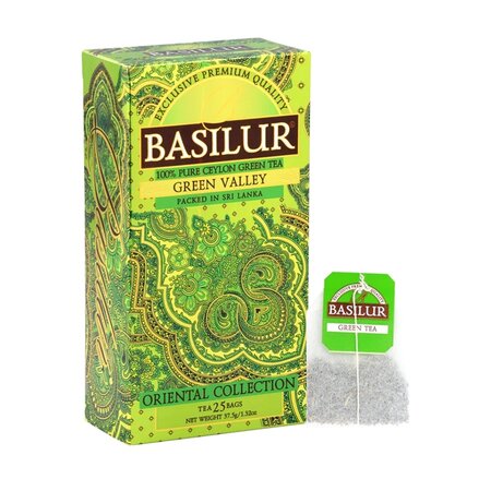Ceai Green Valley, 25 plicuri, Basilur 619367