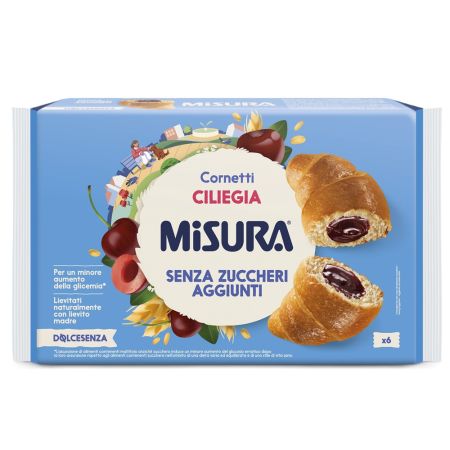Croissant cu cirese fara zahar, 298 g, Misura